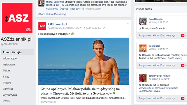 Fanpage ASZdziennika. Po śląsku.